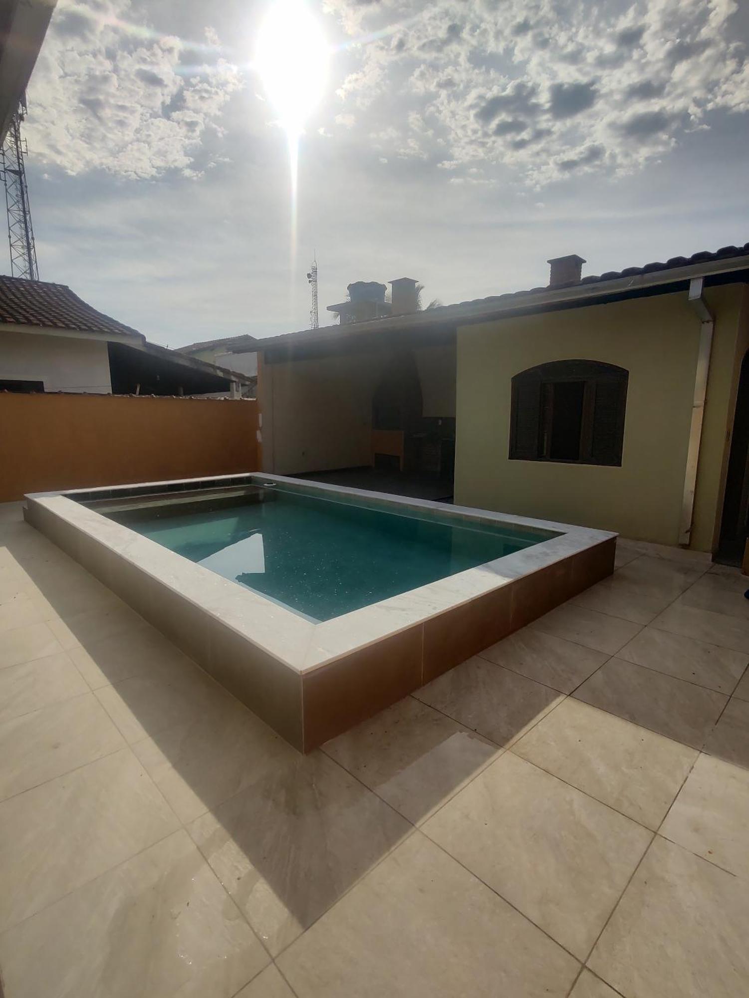 Casa Piscina Com Ozonio Churrasqueira Perto Da *